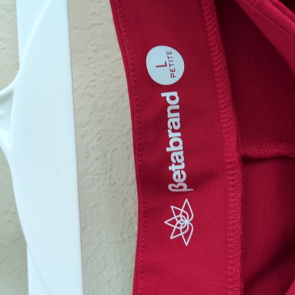 Betabrand Red Pull-on Pants - Picture 9 of 16